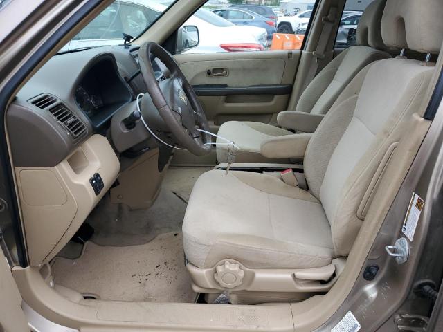 SHSRD788X5U340756 - 2005 HONDA CR-V EX TAN photo 7