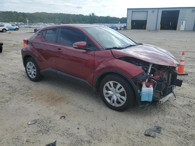 JTNKHMBX1K1050403 - 2019 TOYOTA C-HR XLE 勃艮第红 照片 4