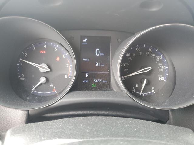 JTNKHMBX1K1050403 - 2019 TOYOTA C-HR XLE 勃艮第红 照片 9