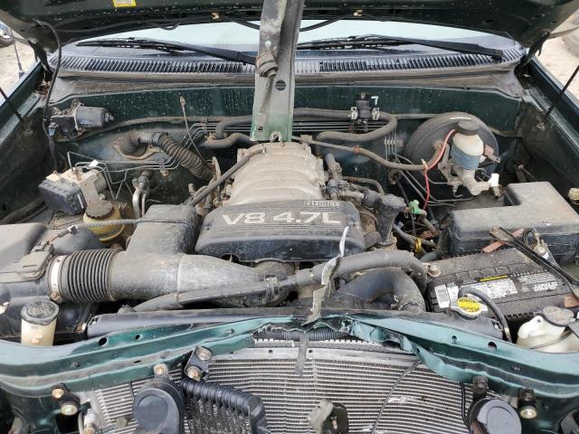 5TBBT44194S440269 - 2004 TOYOTA TUNDRA ACCESS CAB SR5 GREEN photo 11