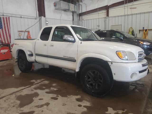 5TBRT34123S400008 - 2003 TOYOTA TUNDRA ACCESS CAB SR5 WHITE photo 4