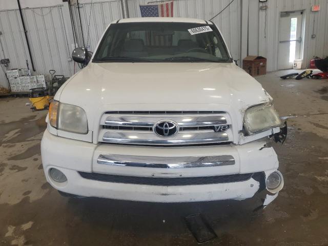 5TBRT34123S400008 - 2003 TOYOTA TUNDRA ACCESS CAB SR5 WHITE photo 5