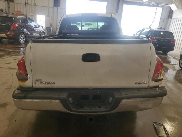 5TBRT34123S400008 - 2003 TOYOTA TUNDRA ACCESS CAB SR5 WHITE photo 6