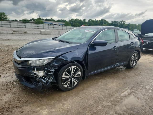 19XFC1F75GE018863 - 2016 HONDA CIVIC EXL BLUE photo 1