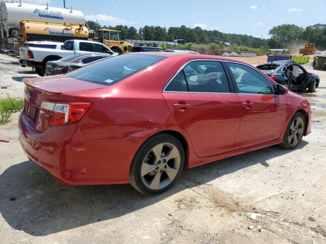 4T1BF1FK0EU839714 - 2014 TOYOTA CAMRY L RED photo 3