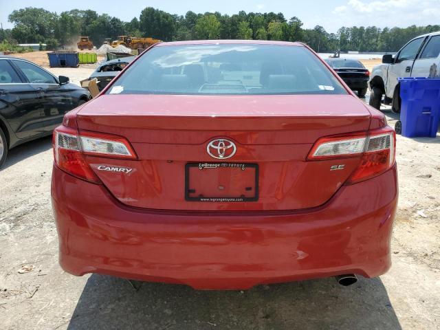 4T1BF1FK0EU839714 - 2014 TOYOTA CAMRY L RED photo 6