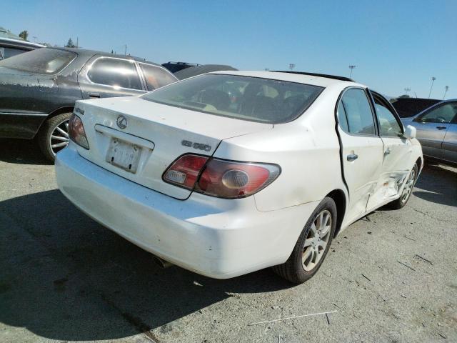 JTHBA30G745021729 - 2004 LEXUS ES 330 WHITE photo 3