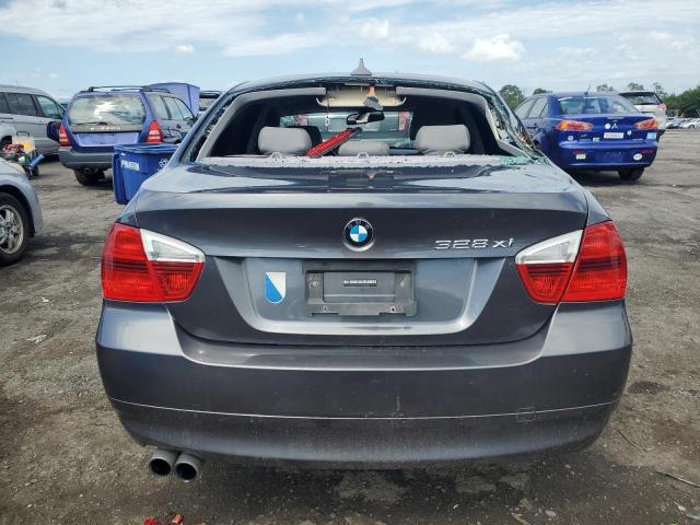 WBAVC93568KZ72501 - 2008 BMW 328 XI GRAY photo 6