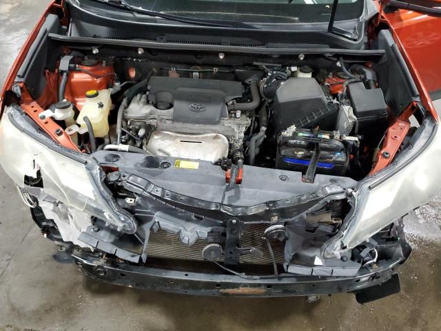 2T3WFREV6FW138941 - 2015 TOYOTA RAV4 XLE ORANGE photo 12
