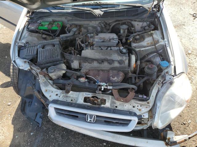 1HGEJ7224WL075884 - 1998 HONDA CIVIC HX SILVER photo 11