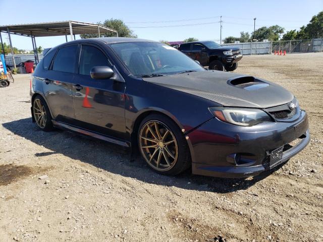 JF1GH766X9G818809 - 2009 SUBARU IMPREZA WRX BLACK photo 4