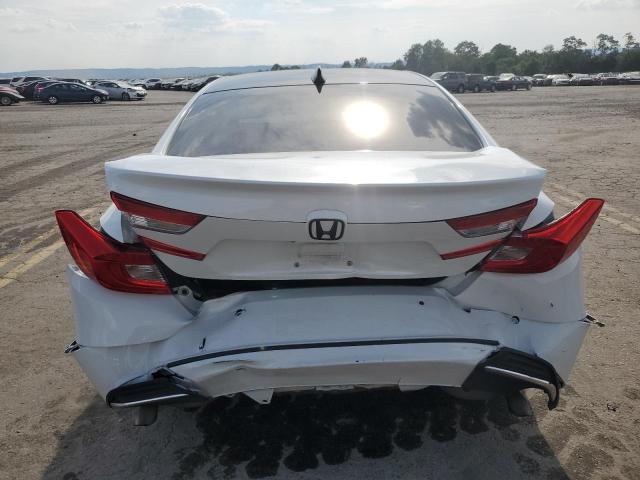 1HGCV1F55MA111653 - 2021 HONDA ACCORD EXL WHITE photo 6