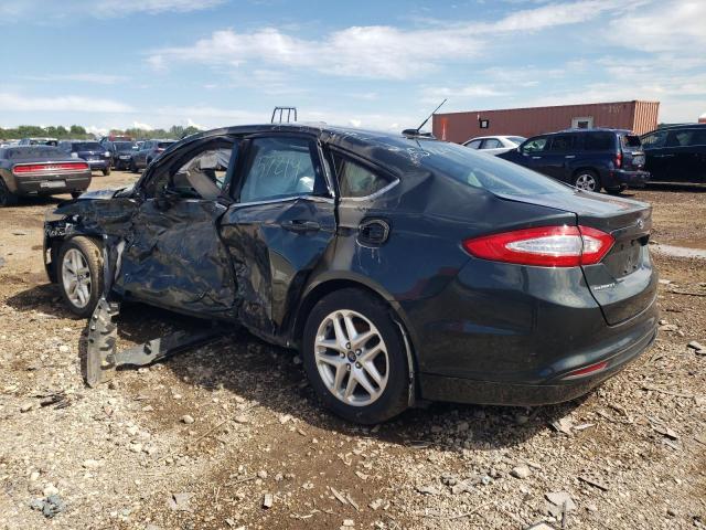 3FA6P0H73FR277618 - 2015 FORD FUSION SE GREEN photo 2