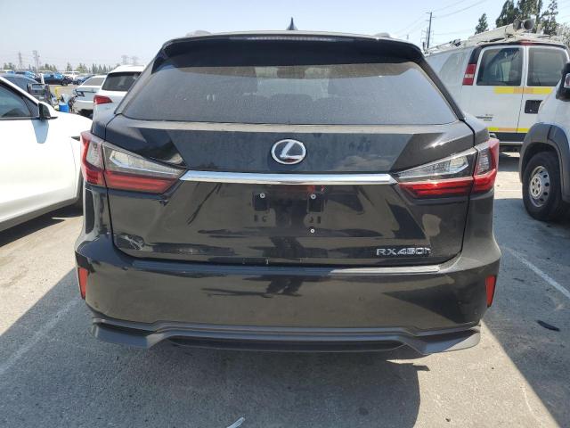 2T2BGMCA3KC034132 - 2019 LEXUS RX 450H BASE BLACK photo 6