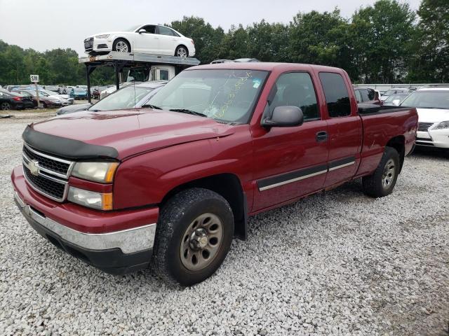 1GCEK19V07E138140 - 2007 CHEVROLET SILVERADO K1500 CLASSIC BURGUNDY photo 1