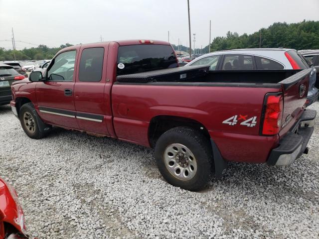 1GCEK19V07E138140 - 2007 CHEVROLET SILVERADO K1500 CLASSIC BURGUNDY photo 2