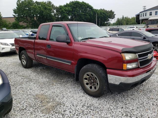 1GCEK19V07E138140 - 2007 CHEVROLET SILVERADO K1500 CLASSIC BURGUNDY photo 4