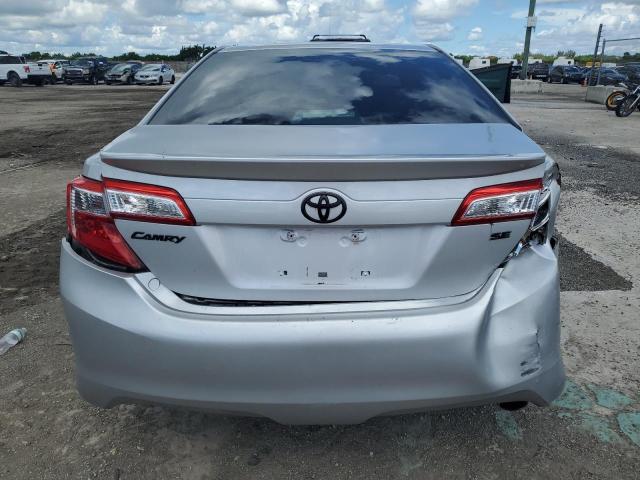 4T1BF1FK2CU607290 - 2012 TOYOTA CAMRY BASE SILVER photo 6