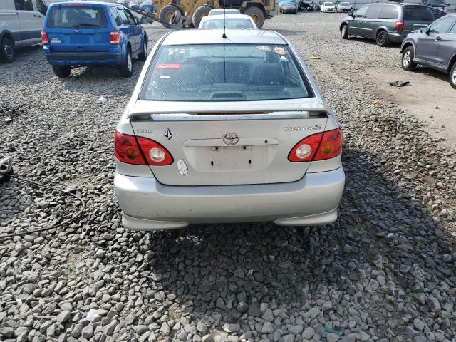 2T1BR32E63C087177 - 2003 TOYOTA COROLLA CE SILVER photo 6