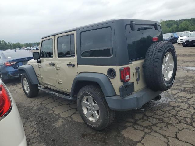 1C4BJWDG9JL908964 - 2018 JEEP WRANGLER U SPORT Бежевый фото 2