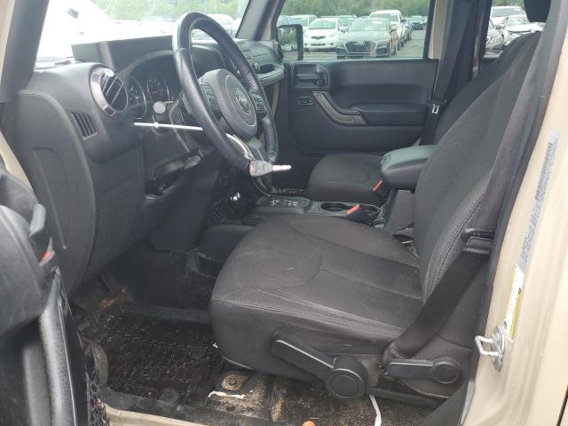 1C4BJWDG9JL908964 - 2018 JEEP WRANGLER U SPORT Бежевый фото 7