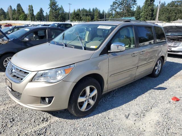 2V8HW64X79R564344 - 2009 VOLKSWAGEN ROUTAN SEL PREMIUM TAN photo 1