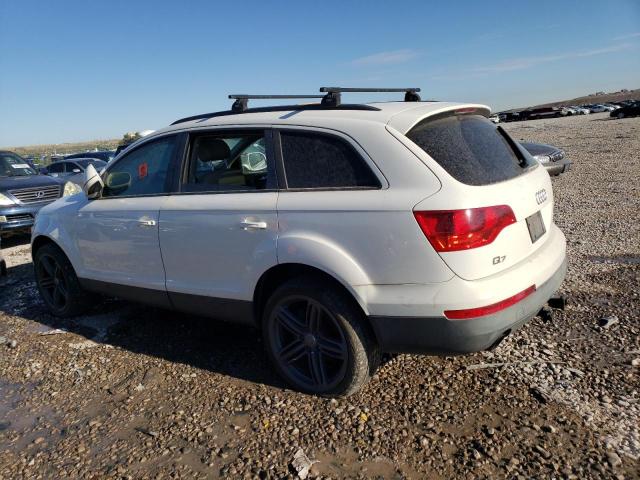 WA1AY74LX7D081712 - 2007 AUDI Q7 3.6 QUATTRO WHITE photo 2