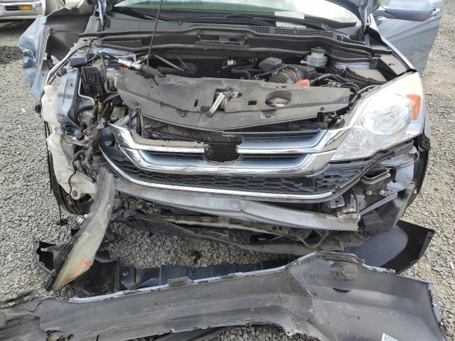 5J6RE4H71AL020298 - 2010 HONDA CR-V EXL BLUE photo 12