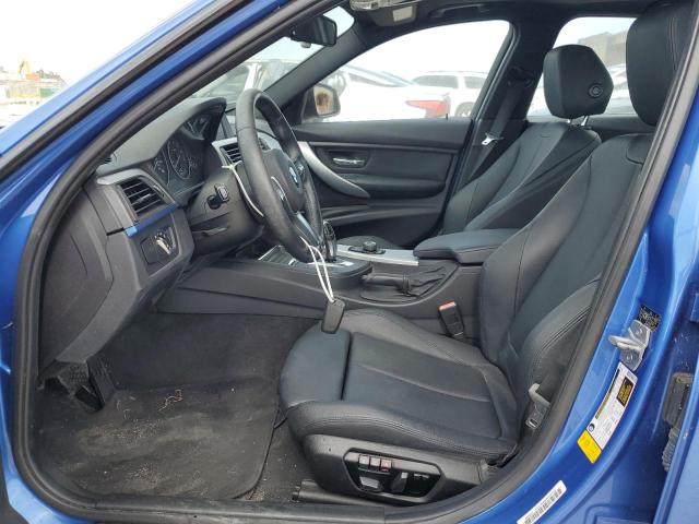 WBA3A5G50ENP30488 - 2014 BMW 3 SERIES I ლურჯი ფოტო 7
