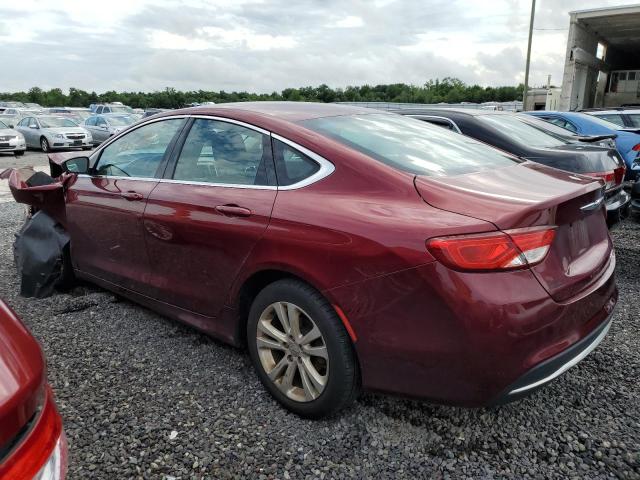1C3CCCAB0FN722252 - 2015 CHRYSLER 200 LIMITED RED photo 2
