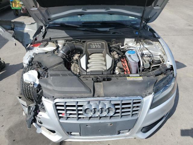 WAUVVAFR4BA001150 - 2011 AUDI S5 PRESTIGE SILVER photo 11