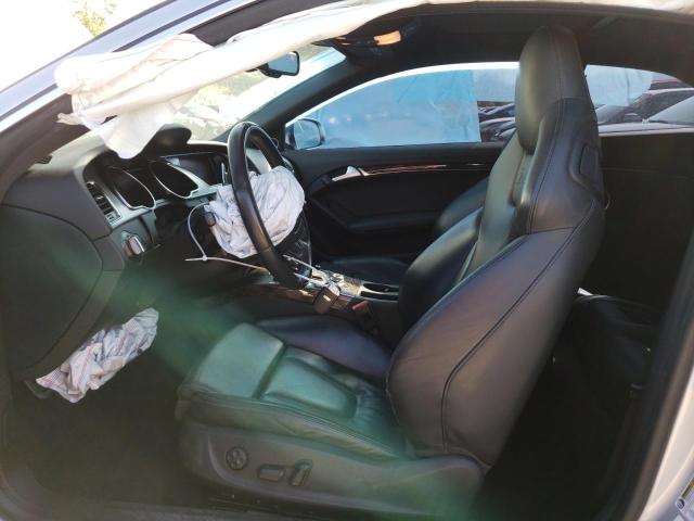 WAUVVAFR4BA001150 - 2011 AUDI S5 PRESTIGE SILVER photo 7