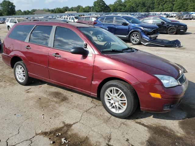 1FAHP36N67W224759 - 2007 FORD FOCUS ZXW BURGUNDY photo 4