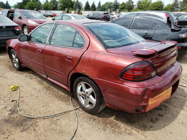 1G2NF52F13C110940 - 2003 PONTIAC GRAND AM SE1 RED photo 2