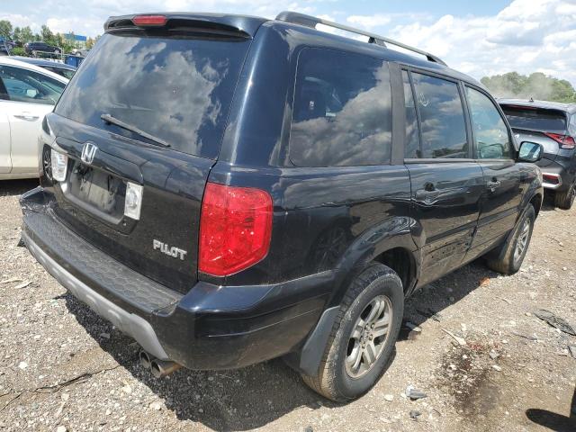 5FNYF18555B029171 - 2005 HONDA PILOT EXL BLACK photo 3