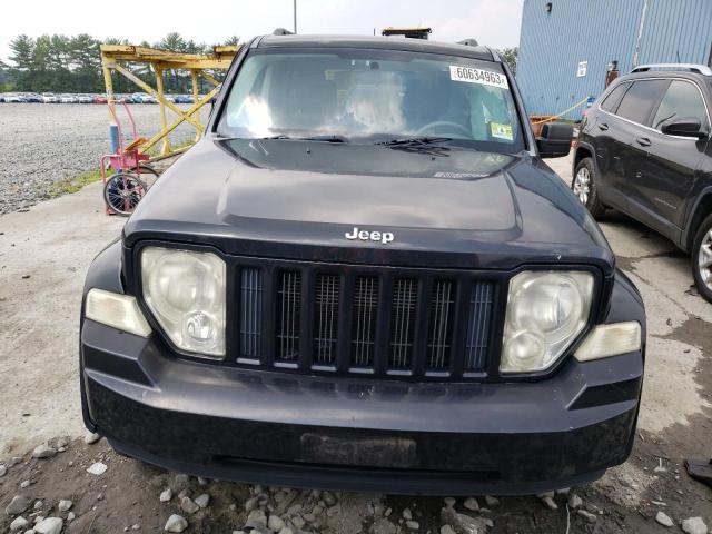 1J8GN28K98W224208 - 2008 JEEP LIBERTY SPORT BLACK photo 5