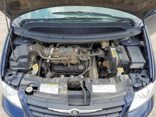 1C4GP45R55B326218 - 2005 CHRYSLER TOWN & COU ლურჯი ფოტო 12