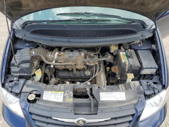 1C4GP45R55B326218 - 2005 CHRYSLER TOWN & COU BLUE photo 12