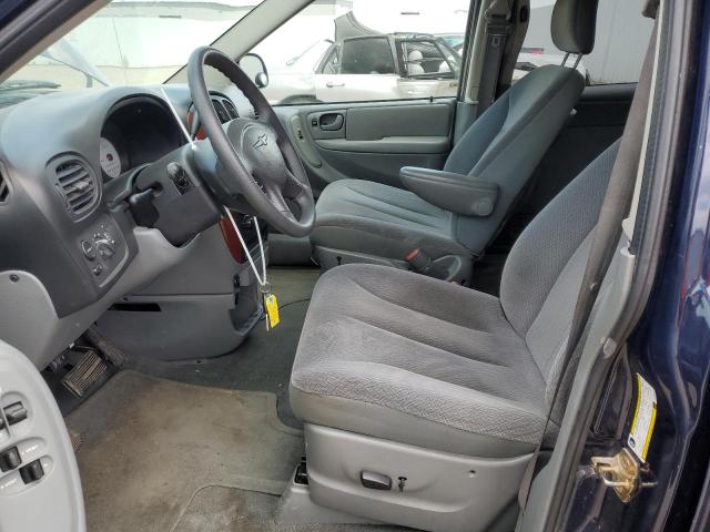 1C4GP45R55B326218 - 2005 CHRYSLER TOWN & COU ლურჯი ფოტო 7