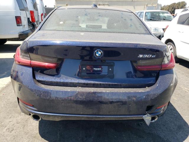 3MW39FF04P8C98451 - 2023 BMW 330E BLUE photo 6