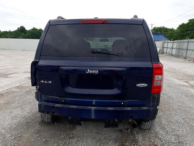 1C4NJRFB1FD339898 - 2015 JEEP PATRIOT LATITUDE BLUE photo 6