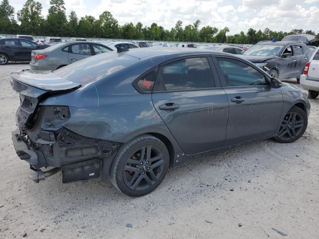 3KPF34ADXLE179430 - 2020 KIA FORTE GT LINE GRAY photo 3