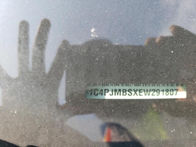 1C4PJMBSXEW291807 - 2014 JEEP CHEROKEE TRAILHAWK ნაცრისფერი ფოტო 14