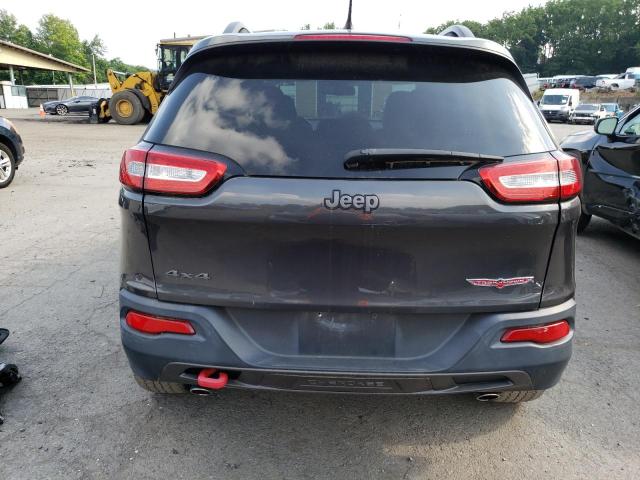 1C4PJMBSXEW291807 - 2014 JEEP CHEROKEE TRAILHAWK ნაცრისფერი ფოტო 6