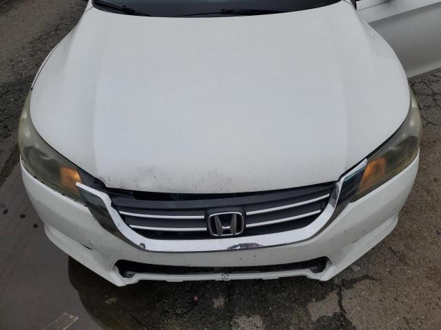 1HGCR2F36EA156983 - 2014 HONDA ACCORD LX WHITE photo 11