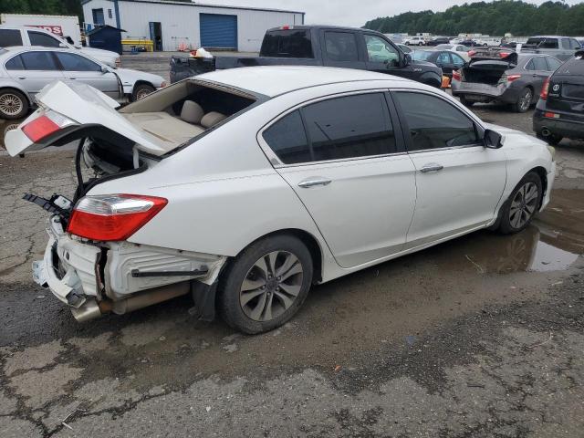 1HGCR2F36EA156983 - 2014 HONDA ACCORD LX WHITE photo 3