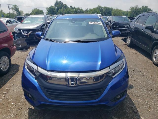 3CZRU6H55MM741420 - 2021 HONDA HR-V EX BLUE photo 5