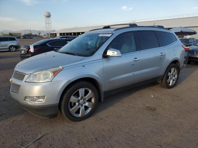 1GNKRLED6BJ203331 - 2011 CHEVROLET TRAVERSE LTZ SILVER photo 1