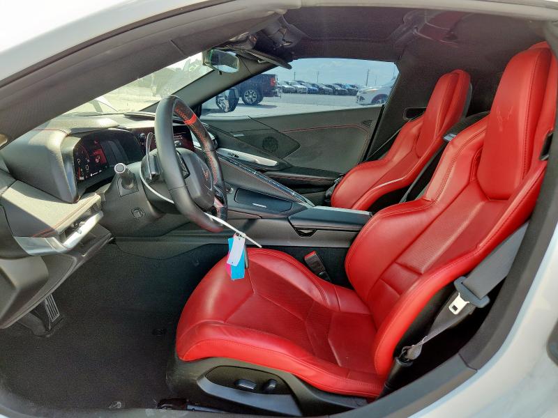 1G1YA2D48N5101847 - 2022 CHEVROLET CORVETTE STINGRAY 1LT WHITE photo 7