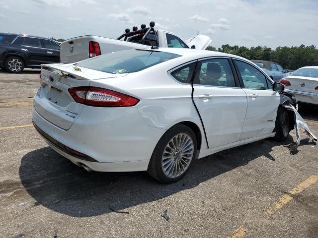 3FA6P0RU3ER278948 - 2014 FORD FUSION TITANIUM HEV WHITE photo 3